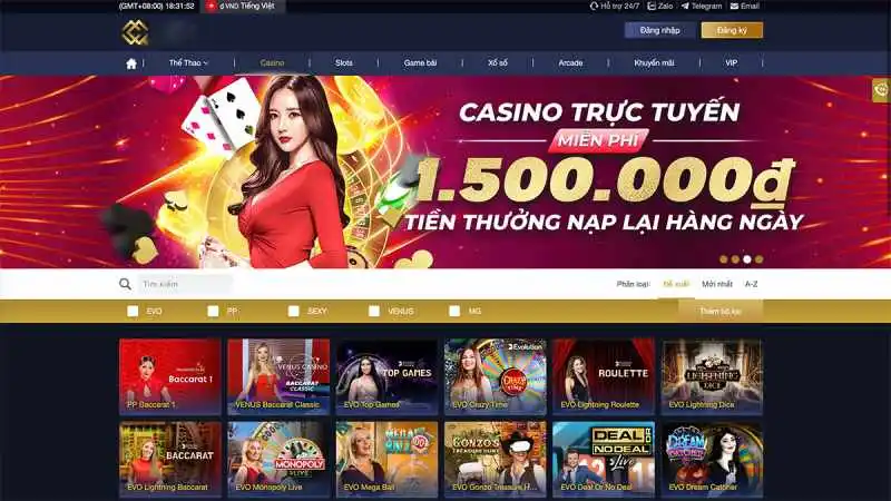 Ưu điểm của casino trực tuyến