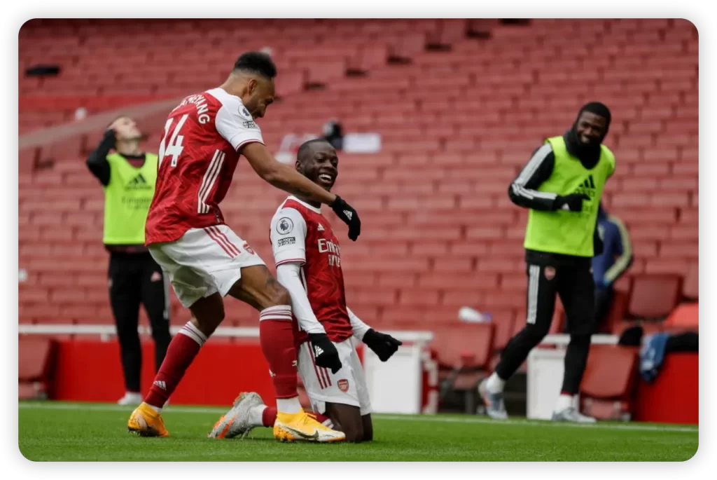 Saka and Pepe Secure Vital Three Points for Gunners