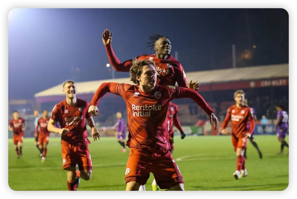Late Goals Seal Crucial Win for Crawley